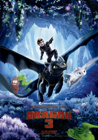 Cómo entrenar a tu dragón 3 Poster de:1 Cómo entrenar a tu dragón 3